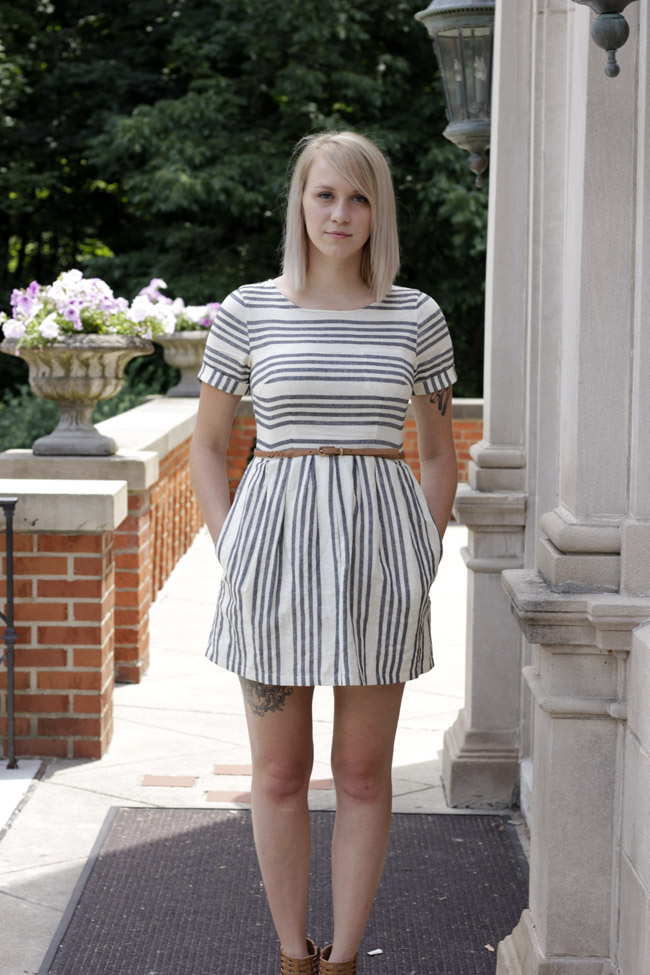 Alexis standing