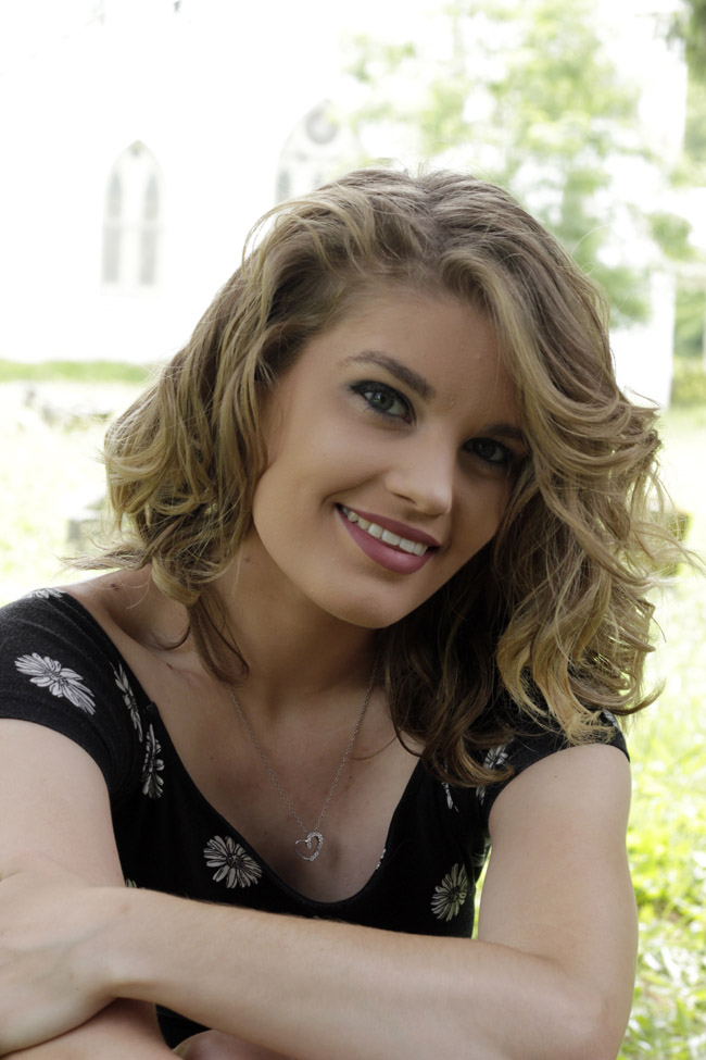 Breanna posing