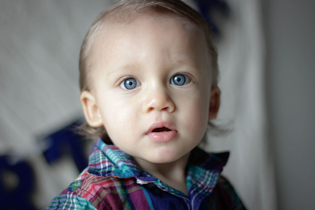 Close-up of child