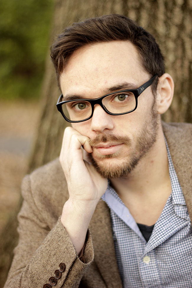 Glasses guy close-up